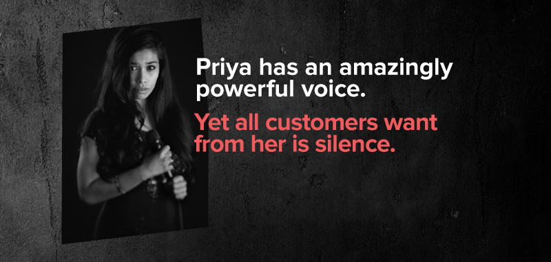 Priya Has An Amazingly Powerful Voice